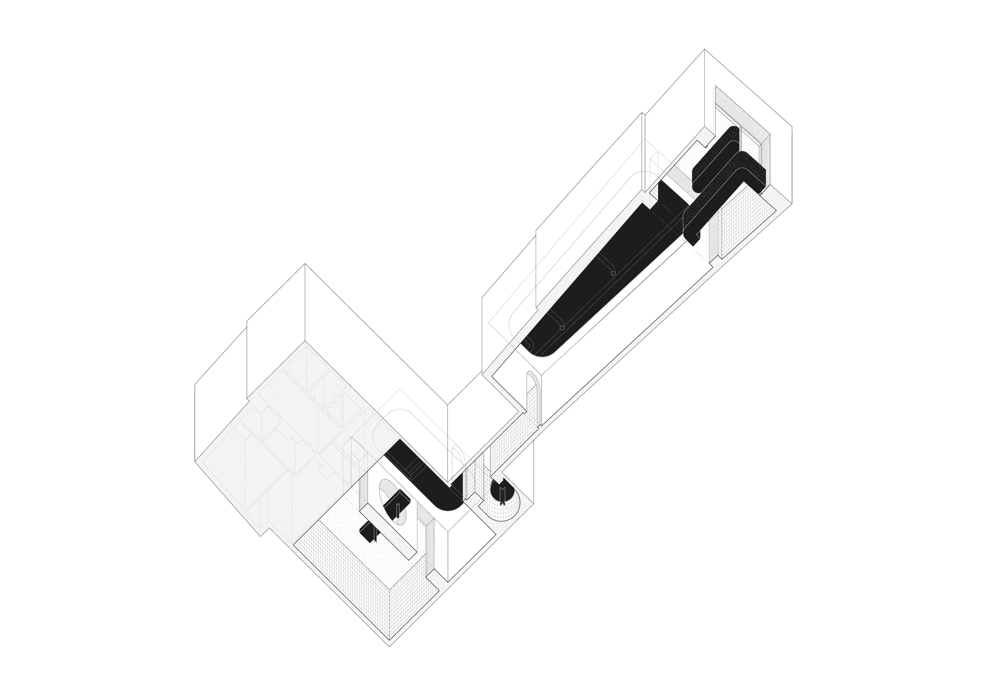 Axonometric image 2 for CHIDO SANTA ENGRACIA