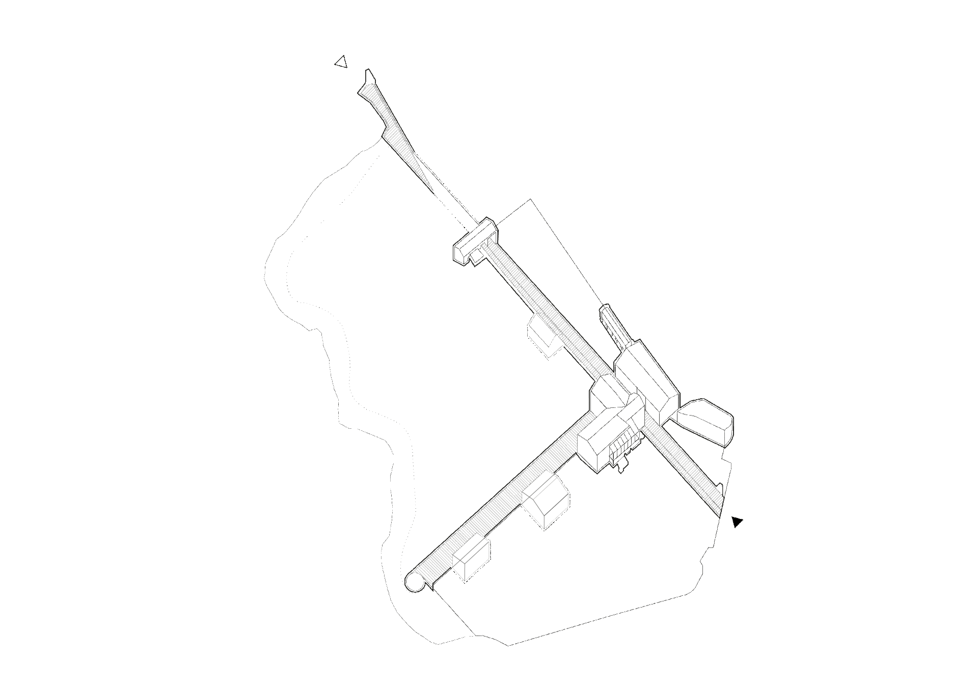 Axonometric image 3 for ENCRUCILLADA