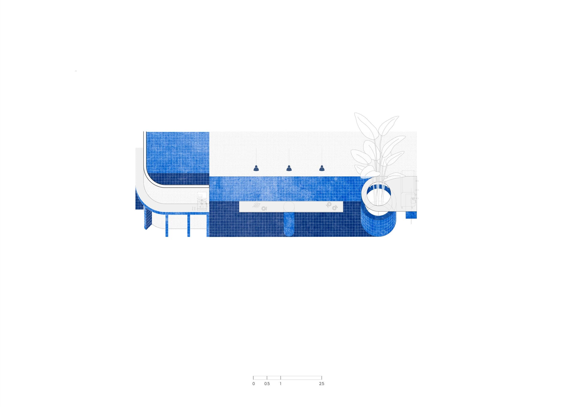 Axonometric image 2 for CAFÉS GYC